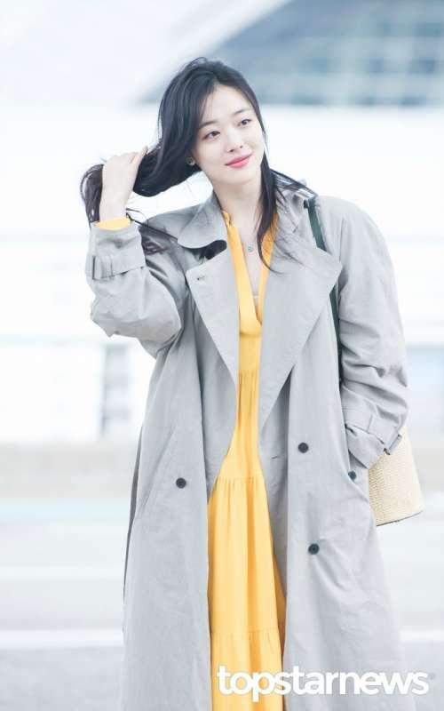韩国明星肤白貌美大长腿的小仙女崔雪莉图