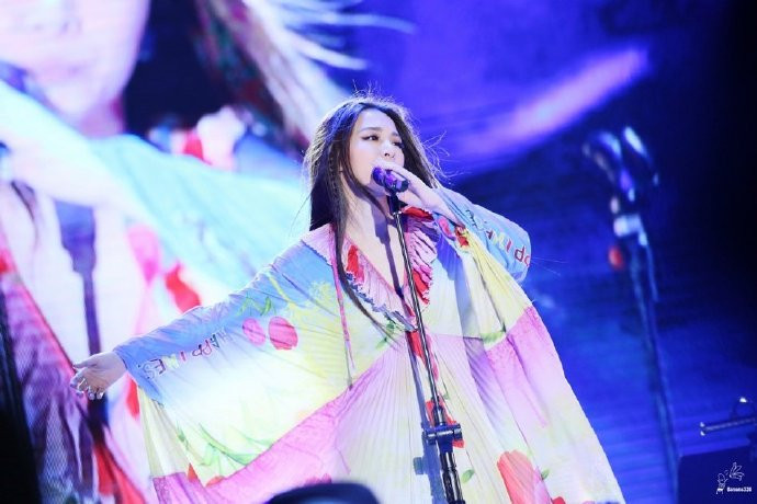 台湾女歌手田馥甄春吶音乐节图片