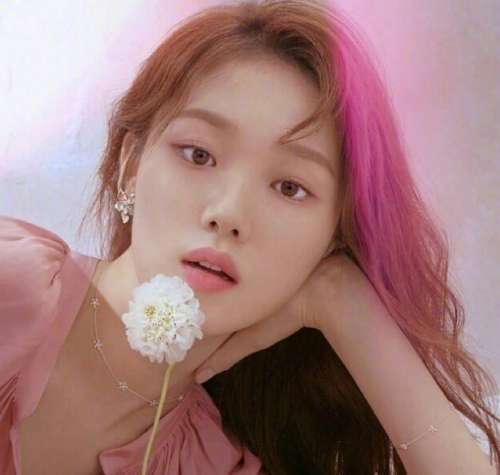 韩国明星李圣经超级好看的长发图片