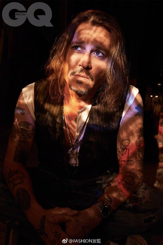 欧美男明星Johnny Depp《GQ》11月刊封面约翰尼·德普