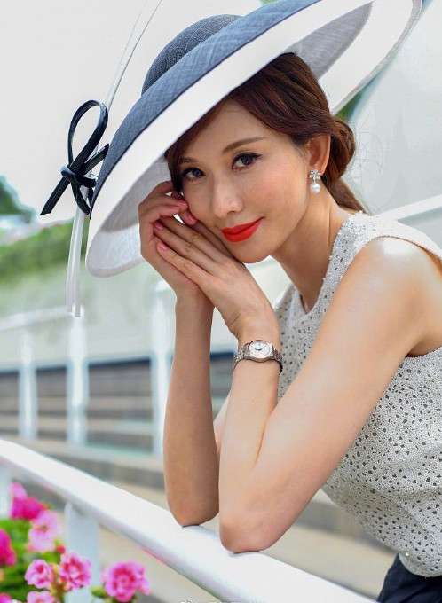 台湾林志玲圆礼帽图片 台湾女明星图片