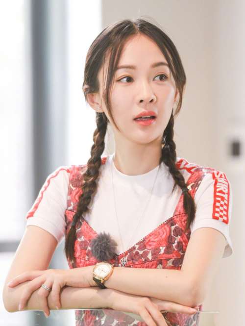 内地明星霍思燕少女心十足的日常穿搭参考
