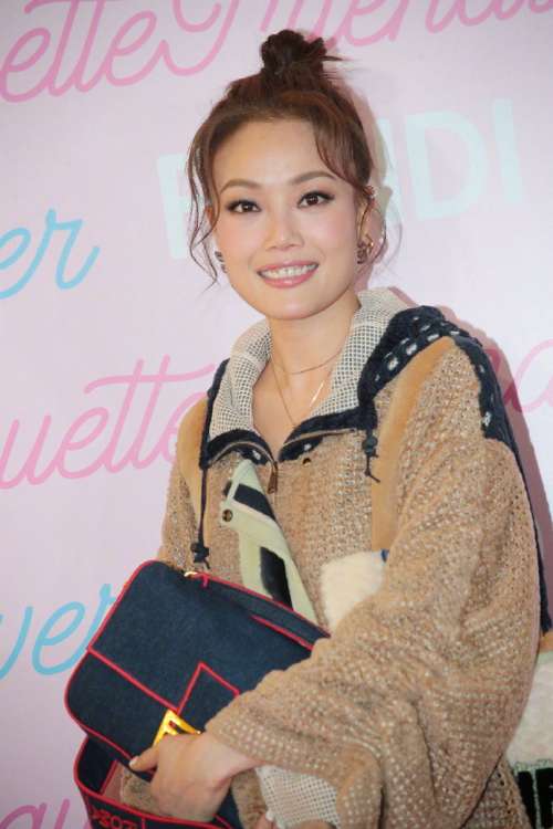香港明星容祖儿蔡卓妍钟欣桐出席活动图片