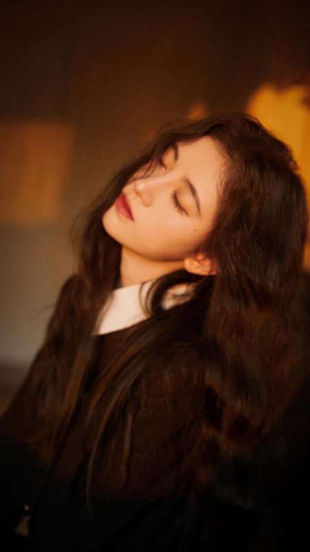 女神鞠婧祎超好看的超清无水印全屏手机壁纸