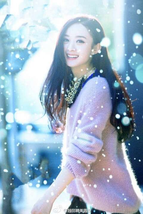 大眼明星_大眼明星赵丽颖唯美写真