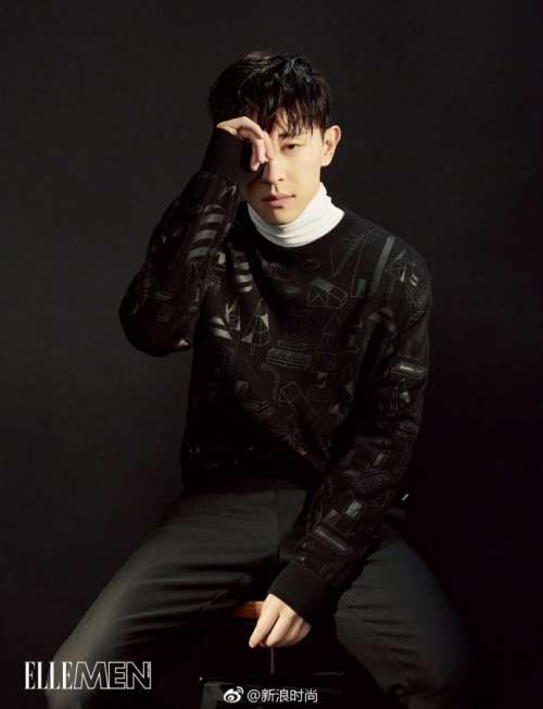 河北美男子男明星秋冬型男穿搭风登《ELLE