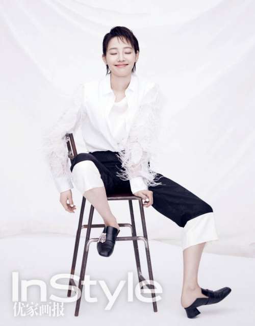 大眼明星白百何《InStyle优家画报》封面大片