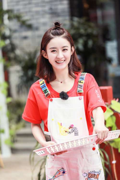 大眼明星赵丽颖壁纸