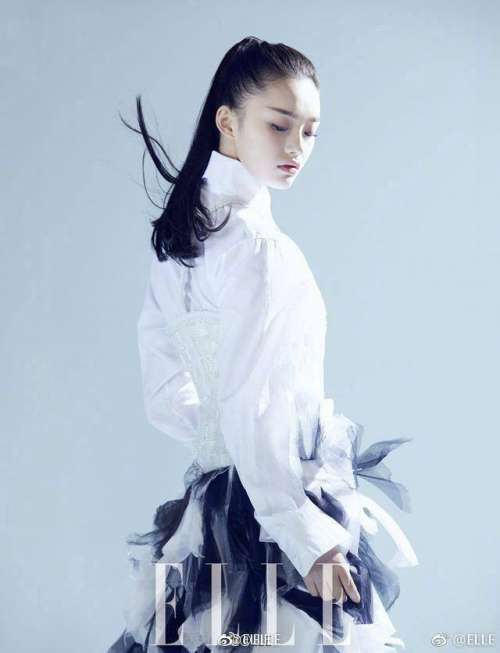 湖州明星林允Jelly elle杂志时尚封面大片