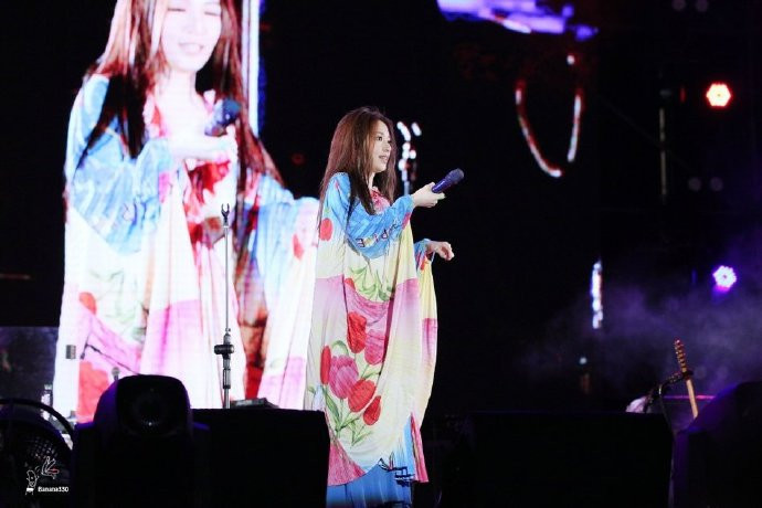 台湾女歌手田馥甄春吶音乐节图片