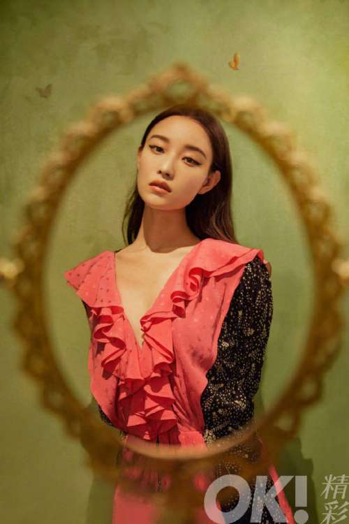 南京明星倪妮《OK!精彩》四月刊封面图片