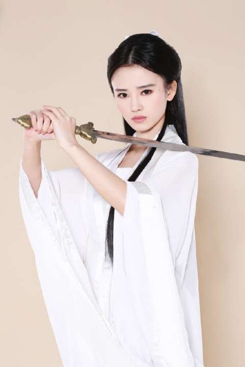 中国明星鞠婧祎古装写真