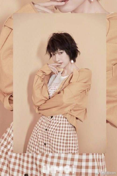东北主持人吴昕最新写真照