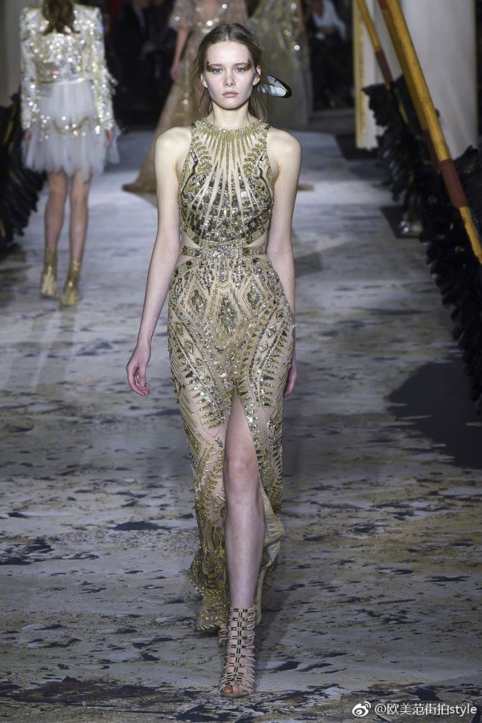 欧美时尚品牌Zuhair Murad2018春夏高定时装周小仙女