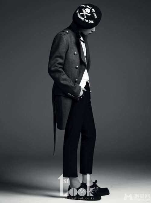 韩国男明星帅哥1stLook杂志写真图集