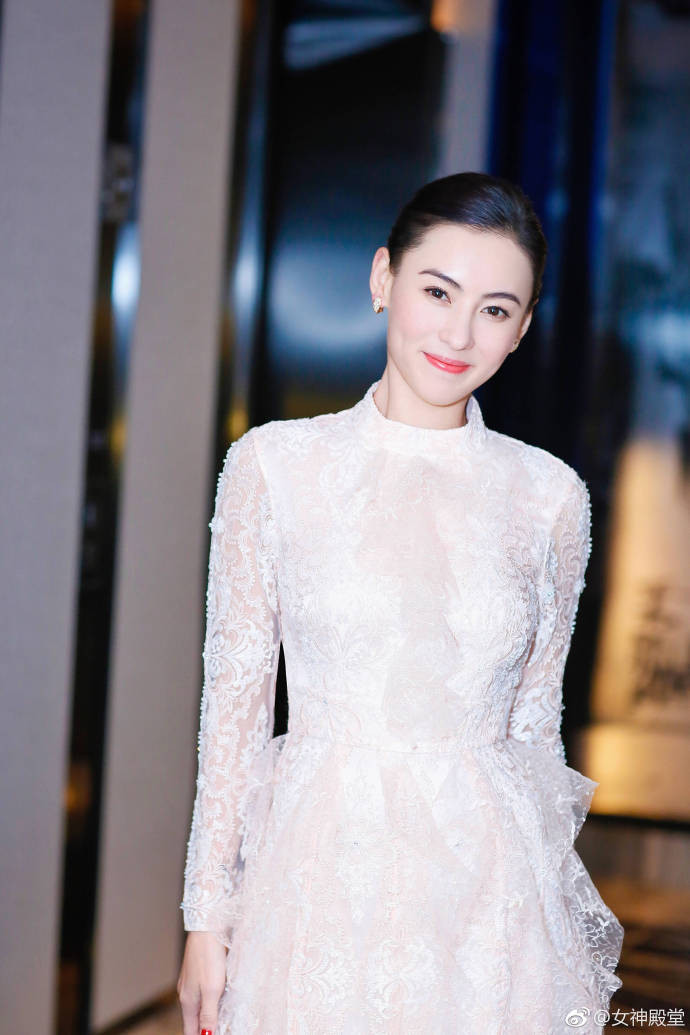 香港明星时尚辣妈张柏芝美图分享