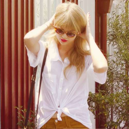 欧美明星Taylor Swift时尚街拍照大全