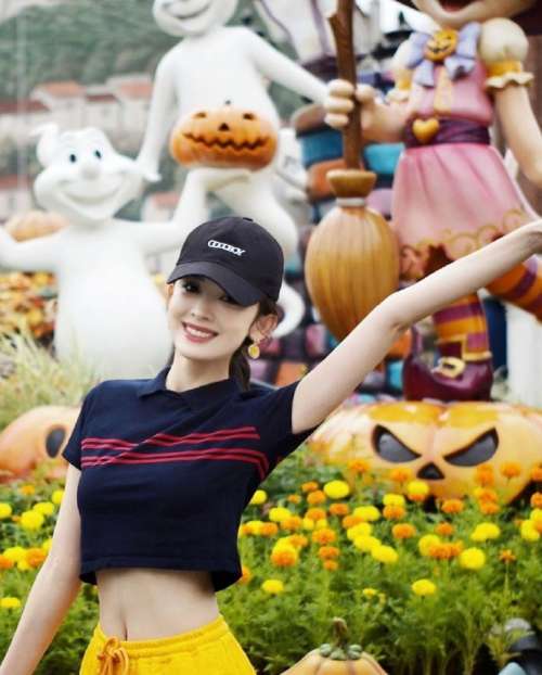 中国图片 内地女明星古力娜扎小蛮腰图片