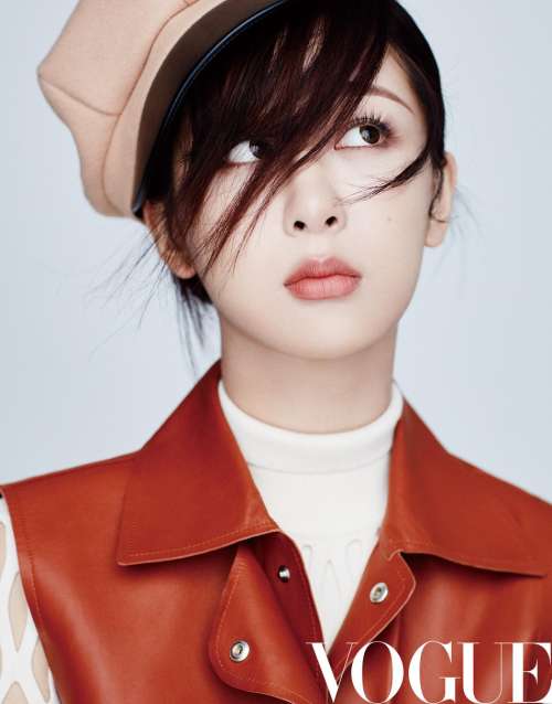 实力派演员图片 小猴子杨紫《VOGUE服饰与美