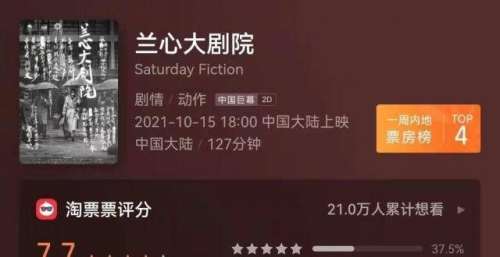 巩俐、赵又廷强卡司助阵依旧不叫座 电影《兰心大剧院》“错”在了哪