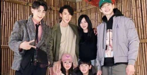 吴尊带家人与汪东城辰亦儒聚会，再喊飞轮海口号，满满回忆杀