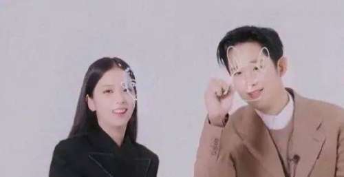 金智秀Jisoo与丁海寅【雪滴花】