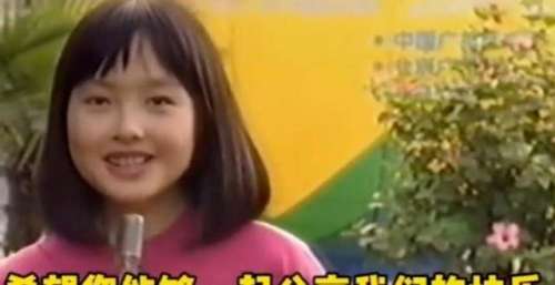 鲁豫十几岁采访吴奇隆，脸蛋圆润，完全认不出来