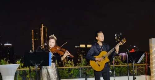 月光下的音乐会！10弦之SING唱响广州文立方