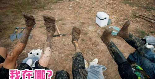 陈赫、鹿晗、彭昱畅、邓超、刘昊然五人在稻田务农，玩得不亦乐乎！