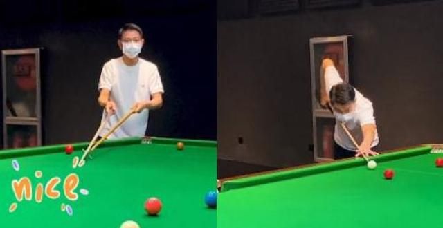 60岁刘德华私下打台球 袜子配拖鞋打扮超时髦
