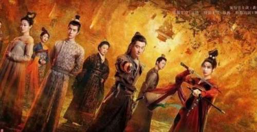 《风起洛阳》海报剧照，豪华盛景诠释中国传统美学
