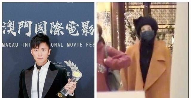 谢霆锋获得最佳男主角，王菲罕见现身街头，并对记者翻白眼