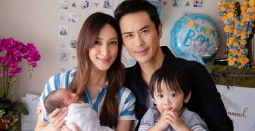妻子小22岁儿子小50岁！郑嘉颖直言：我也没办法，但不后悔晚婚