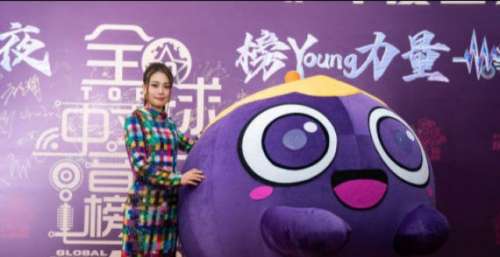 容祖儿央视《全球中文音乐榜上榜》年度盛典 荣获优秀原创歌曲演唱奖