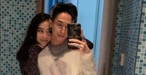 伊能静儿子再穿女装，大秀锁骨和大长腿，坐在地上抽烟放飞自我