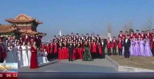 央视持续报道主旋律歌曲《领航》在山西唱响