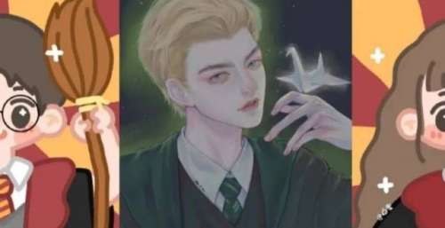 《哈利波特》四大学院头像丨是谁心心念念的霍格沃茨呀