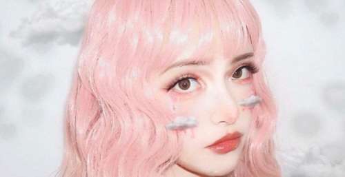 粉色少女感女生头像