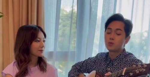 TVB富家女何雁诗首晒4个多月的孕肚 与老公郑俊弘创作歌曲送给儿子
