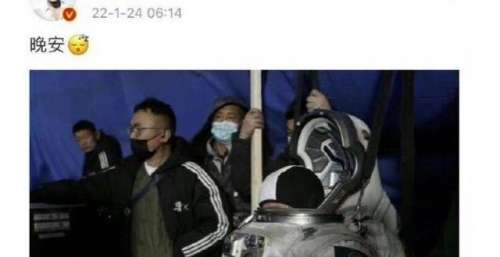 期待！吴京首曝《流浪地球2》片场照