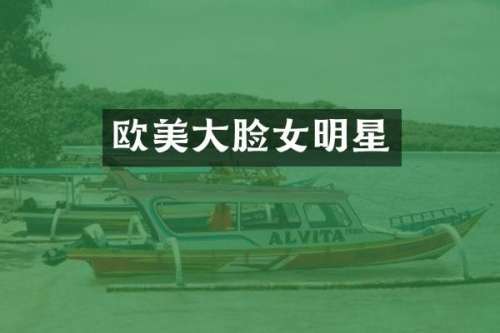 欧美大脸女明星