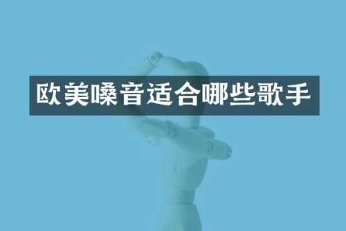欧美嗓音适合哪些歌手