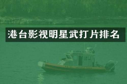 港台影视明星武打片排名