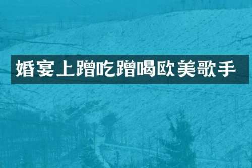 婚宴上蹭吃蹭喝欧美歌手