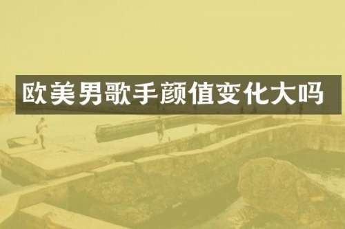 欧美男歌手颜值变化大吗