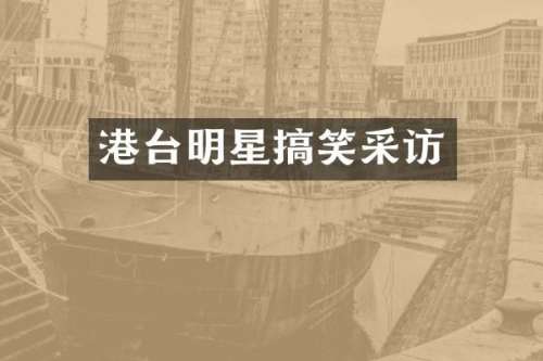 港台明星搞笑采访