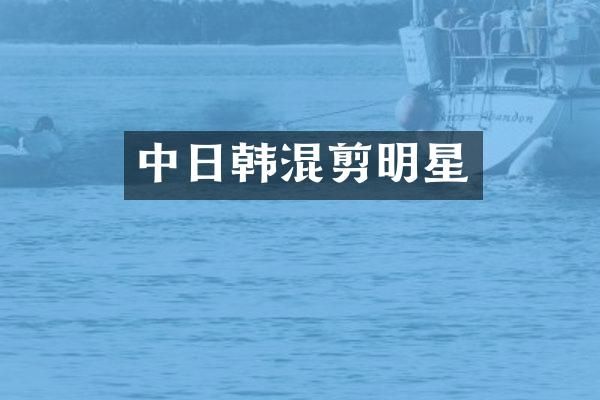中日韩混剪明星