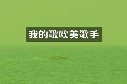 我的歌欧美歌手