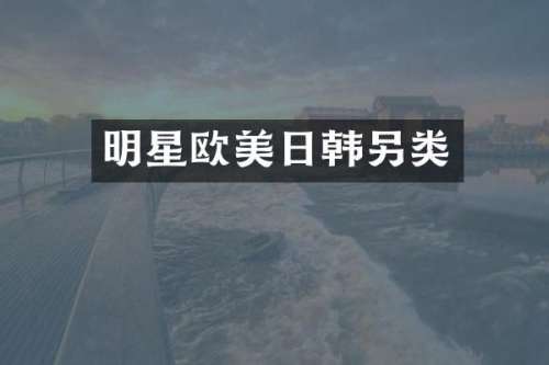 明星欧美日韩另类