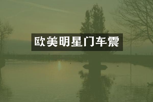 欧美明星门车震